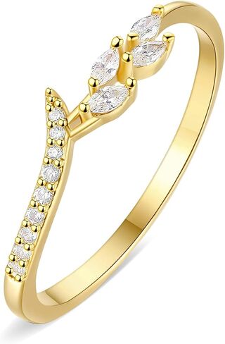 GLOQUAT 18K الذهب المفتوح خواتم الفرقة الأبدية للنساء الفتيات تشيكوسلوفاكيا أحجار الذهب رقيقة كاملة حلقات قابلة للتكديس محاكاة الماس الخلود لطيف نصف تمهيد خواتم الذكرى السنوية داينتي بيان الخلود 5/6/7/8/9/10 in Kuwait