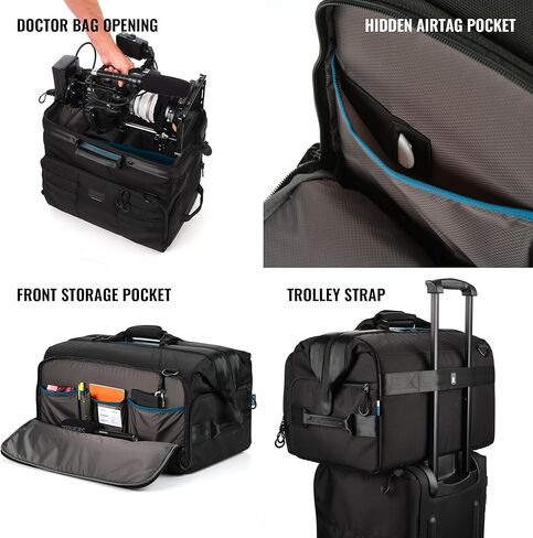 Tenba Cineluxe V2 الكتف Bag 21 - Black (637-524) in Kuwait