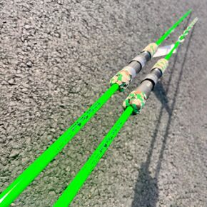 GOOFISH® Solid Nano Blank Series- Vertical Deep Sea Speed Fast or Slow Pitch Jigging Rod 5'5"(168cm) Size PE 3-6 Max Jig 500g Saltwater Boat Trolling Jig Rod with Fuji Guide