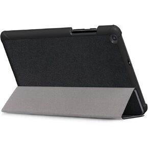 Custer Case for Samsung Galaxy Tab A 8.0 2019 T290 T295 T297 Case - Ultra-Thin PU Leather Case Shell Hard Case Cover for Samsung Galaxy Tab A 8.0 2019 T290 T295 T297 - Black