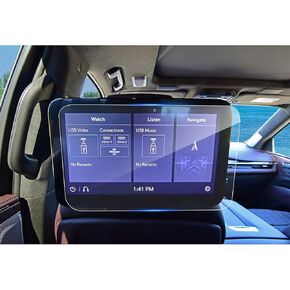 (2pcs) 2021 2022 2023 2024 2025 Escalade Screen Protector for Cadillac Escalade 12.6-inch Diagonal Rear Screens, 2024 2025 Escalade Accessories High Clarity Protective Film 12.6"