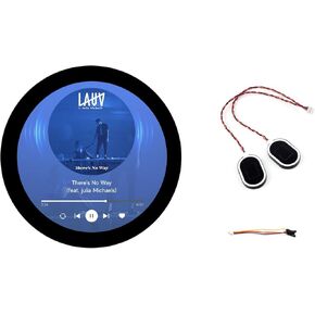 waveshare ESP32-S3 1.85inch Round Touch Display Development Board 360×360 Resolution 262K Color LCD Screen, 32-bit LX7 Dual-core Processor,Supports WiFi & Bluetooth