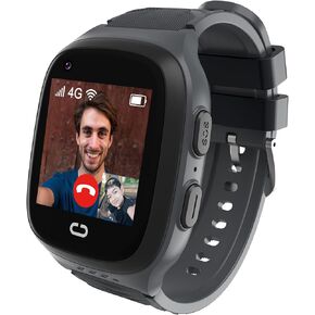 4G Kids Smart Watch With GPS Tracker & Video Calling With Kids Watch Watch Age 5-12 ، Waterproof One SOS SOS CALL CAMPY CAMERA CAMPAR