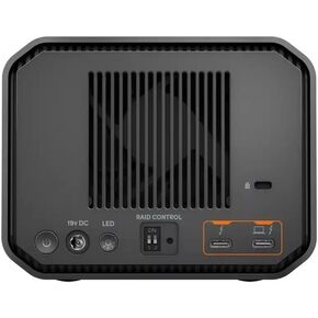 SanDisk Professional 12TB G-RAID Mirror 2-Bay RAID Array (2 x 6TB, Thunderbolt 3) Bundle Pro-Blade 4TB SSD Mag (2 Items)
