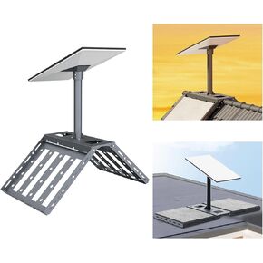 Starlink Gen 3 Mount Adjustable Starlink Roof Mounting Kit with Starlink Gen 3 Pipe Adapter Starlink Gen 3 Pole Mount