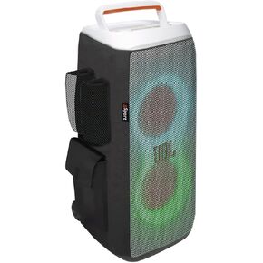 JBL PARTYBOX Club 120 Portable Party Speaker Bundle with gSport Cargo Sleeve (White)