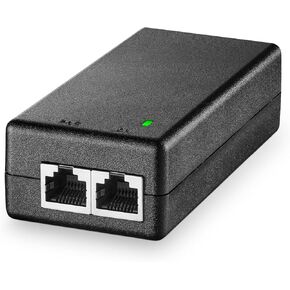 YuLinca Gigabit PoE Injector 15.4W, 802.3af Power Over Ethernet PoE Adapter, 10/100/1000Mbps, Non-PoE to PoE Adapter, Plug & Play, Distance Up to 100 Meters (328 ft.)