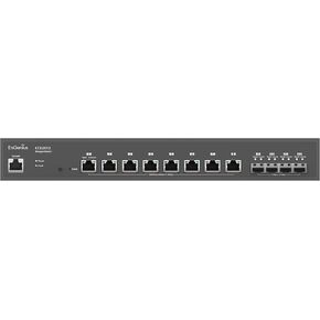 EnGenius Cloud (ECS2512FP) | Multi-Gigabit 2.5G 8-Port PoE++ Switch ｜ 4 SFP+ Uplink Ports