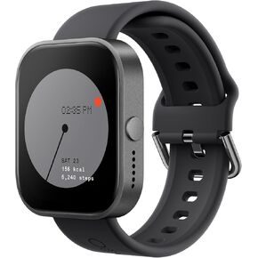 Watch Pro Smartwatch,1.96'' AMOLED Display, IP68 Water Resistant Multi-System GPS Fitness Tracker with Health Monitoring, 13Day Battery Life, Dark Grey
