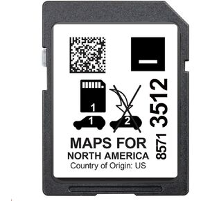 2024 Version GPS Navigation sd Card Map USA Fits Cadilia Chevry Buic GM 85713512