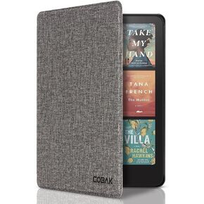 CoBak Case for Kindle Paperwhite 12th Gen 2024 (7") & Kindle Colorsoft Signature Edition - All New PU Leather Cover with Auto Sleep Wake Feature for Kindle Paperwhite Signature 2024 Released