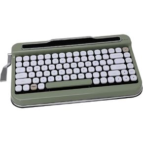 Penna Bluetooth Keyboard with Diamond Keycap(US Language) (Switch-Cherry Mx Red, Olive Green)