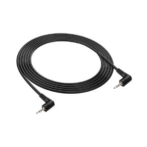 PNGKNYOCN 2.5mm Audio Aux Cable，90 Degree 2.5mm TRRS Male to 2.5mm TRRS Male Double Angled Stereo Headset Headphone Jack Connector Cable （1.8M）