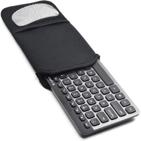 Neoprene Keyboard Carrying Travel Case with Mesh Mouse Pouch for Logitech K380 / Logitech MX Keys Mini Wireless Bluetooth Keyboard