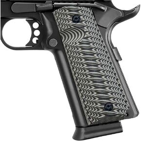 Guuun 1911 Grips Full Size Ambi Custom G10 Grip Claw mark Texture fit IPSC IDPA Colt Kimber Sig Sauer S&W Pistol