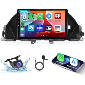 [6g+128g] ستيريو سيارة 8 نواة لـ Honda Odyssey 2010-2017 وحدة رأس Android مع GPS Bluetooth ، وراديو Hodozzy 9 بوصة اللمس مع Carplay Android Auto و WiFi USB و DSP و FM RDS Radio in Kuwait