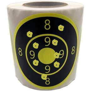 3" x 250 Pcs Splatter Target Shooting Stickers Color Impact Sight-in Targets