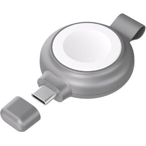 INVZI Upgraded Portable Fast Charger for Apple Watch, 5W MFi-Certified USB-C Port Fast Charging for Apple Watch Ultra/SE/9/8/7/6/5/4/3/2/1