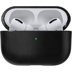 Nomad Airpods Pro 2 Case in Black Horween Leather, AirPods Pro 2nd gen Case Cover, Compatible with AirPods Pro Case 1st gen, Leather AirPods Pro 2nd gen, Case Cover, Qi and MagSafe Charging Compatible