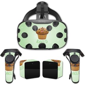 MightySkins Skin Compatible with HTC Vive Full Coverage - Baked | Protective, Durable, and Unique Vinyl Decal wrap Cover | Easy to Apply, Remove, and Change Styles | Made in The USA