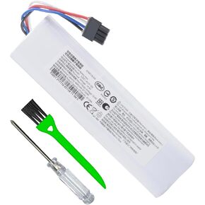 6800Mah Battery for Xiaomi Dreame D10s L10s D9 Pro D10 L10 D10 Plus D9 Max RL55L L10 Pro RLS5-BL0 RLS5-WH0 D9 L10 Pro Plus Z10 Pro F9 RVS5-WH0 W10 Pro W10 P2008-4S2P-MMBK Vacuums Lithium Ion Batteria
