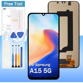 Incell for Samsung Galaxy A15 5G / A15 4G Screen Replacement SM-A156 SM-A155 LCD Display Touch Digitizer Replacement Assembly(NO Fingerprint Function)