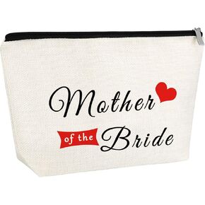 Grandma of the Bride Gift Grandmother Gift from Groom Makeup Bag Grandma Engagement Birthday Gift Cosmetic Bag Wedding Dinner Gift for Grandmother Retirement Gift Travel Makeup Pouch
