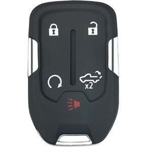 Smart Key Fob Replacement Fit for GMC Sierra Chevy Silverado 2019 2020 2021 2022 Car Keyless Entry Remote FCC ID: HYQ1EA HYQ1ES Part Numbers:13529632 13591396 Frequency: 433 Mhz