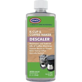 Descaler (2 Uses Per Bottle) - Universal Descaling Solution for Keurig, Nespresso, Delonghi and All Single Use Coffee and Espresso Machines - Made in the USA