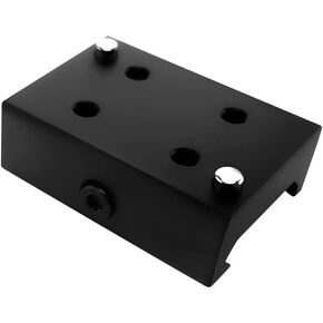 Optics Picatinny Mount Fit Leupold Deltapoint Pro,Sig Romeo Zero,s+w xvr 460 Mounting Plate/Adapter/Aluminum