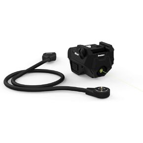 iProtec RMLSGRC Green Laser Rechargeable Rail Mount | Sightable Green Laser with Adjustable Hinge Mount, Black, One Size