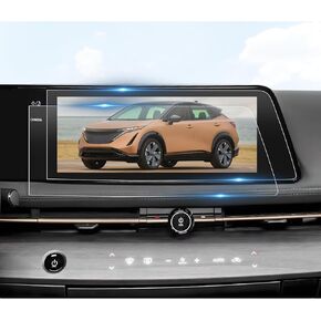 BIBIBO 2Pcs for 2024 Nissan Ariya Screen Protector for 2023 2024 Nissan Ariya 12.3 Inch Display, 2023 2024 Nissan Ariya Radio Screen Protector 2024 Nissan Ariya Accessories Nano Foils 2024 Ariya