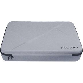 Skyworth Case for 24-Inch Portable Display with Shoulder Strap Handle Business Travel Bag for Transport Storage LCD Screens Monitors and Display (Grey)