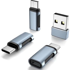 Lig-htn-ing to USB-C Adapter, Lig-htn-ing Female to USB-C Male Adapter, Suitable for Phone 15/Plus/Pro/Max, Pad, and Other C-Type Devices, Does not Support Headphone and OTG Functions