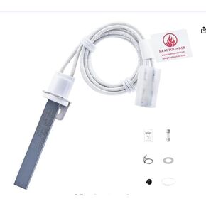90S Ignition Time Silicon Nitride Hot Rod Igniter Pellet Grill Igniter Rod for Pitboss Traeger Camp Chef 100% Pit Boss Igniter Replacement Hot Rod Igniter Heating Element for Traeger