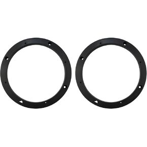 Universal Fit Car Speaker Spacer 6.5 Inch Adaptor Ring Mounting Bracket Plastic Car Stereo Speakers Spacer,Ring Mounting Bracket(2 PCS)