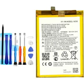 MD50 Replacement Battery for Moto G Stylus 4G/G Stylus 5G,Rechargeable 0 Cycle Battery Compatible with Moto G Stylus 4G XT2211 2022/G Stylus 5G XT2215 2022 with Repair Tool Kits