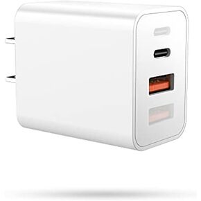 USB C Wall Charger 40W 4-Port,USBC Cube Power Adapter Wall Plug Multiport Type C Brick for Apple Watch Series 9/8/7/6/5/4/3/Ultra 2/1/SE,iPhone 15 Plus/15 Pro Max