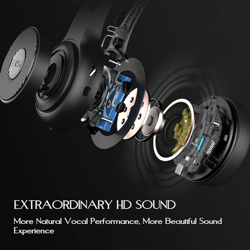 سماعات Eksa Bluetooth 5.2 ، سماعات الرأس اللاسلكية مع إلغاء الضوضاء الميكروفون و Dongle USB ، 55 ساعة وقت على سماعة كمبيوتر الأذن لمكتب العمل المنزلي CALL CANT CENTER PHOP الكمبيوتر اللوحي in Kuwait