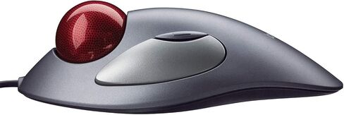 Logitech Trackman Marble Mouse, Four-Button, Programmable, Dark Gray (Renewed) in Saudi Arabia