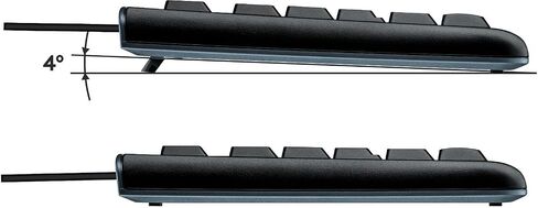 مجموعة سطح المكتب السلكية Logitech MK120 ، لوحة المفاتيح/الماوس ، USB - الأسود والإسباني (متجدد) in Saudi Arabia