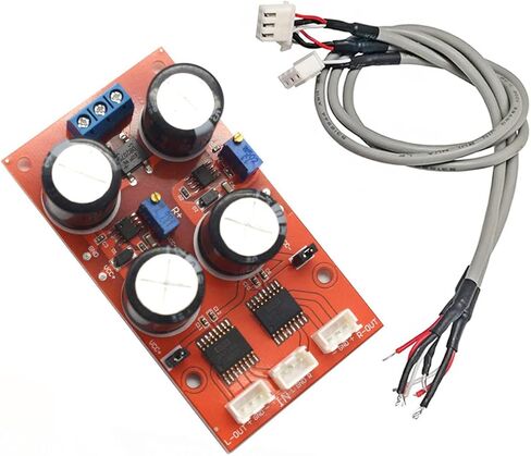 DRV134 محرك خط متوازن في الصوت مزود مزود بالطاقة غير متوازنة لمضخم الخرج التفاضلي المتوازن ، مع الكابل in Kuwait