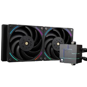 Thermalright Core Matrix 240 Black CPU Water Cooler with 2 PWM Fans, Water Pump Speed is 2150RPM,S-FDB Bearing, for AMD AM4/AM5,Intel LGA1150/1151/1200/1700/2011(Black)