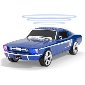 Audiobox 1965 Classic Muscle Car Replica Bluetooth Speaker with LED Lights and Rechargeable Battery for Car Lovers