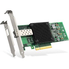 EDUP 10Gb PCI-E Network Card NIC with Intel 82599EN Chip, Single SFP+ Port, PCI Express X8, Compare to Intel X520-DA1(Intel E10G41BTDA), Ethernet LAN Adapter Support Windows Server/Linux/VMware