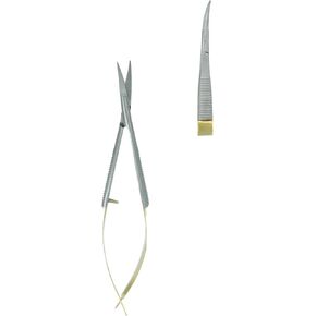 Kingfisher Spring Fly Tying Scissors, Curved