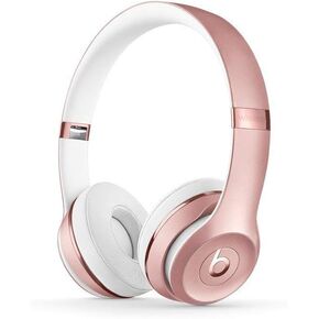Beats Solo3 Wireless On-Ear Headphones - Rose Gold (Renewed Premium)