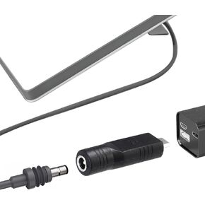Starlink Mini Power Cable Adapter, USB C Male to DC Female Power Cable Adapter, DC Female to Type-C Male for Connections with Power Bank 65W+ PD Source.