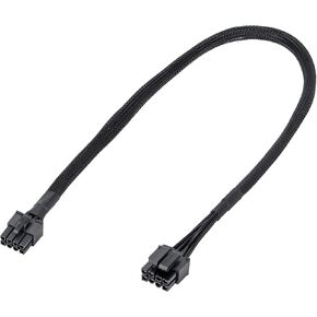 CPU 8 pin Male to CPU 8 pin (4+4 Detachable) Male EPS-12V Motherboard Power Adapter Sheathed Cable for Corsair Modular Power Supply