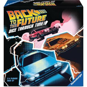 Ravensburger Back to The Future - Immersive Strategy Board Game for Adults and Kids Age 10 Years Up - 2 to 4 Players - Dice Through Time